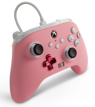 Проводная панель PowerA Xbox Series X|S|One, розовая