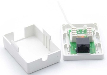 СЕТЕВАЯ РОЗЕТКА RJ45 RJ-45 8P8C CAT5E ИНТЕРНЕТ