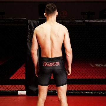 Spodenki do MMA Sportowe Męskie BLACK ARMOUR 3XL