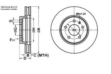 фото thumb №2, Комплект диск тормозных ate 20955857 4801850 966