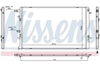 фото thumb №8, Nissens радиатор renault kangoo ii 08- , renault megane iv 15- , renault