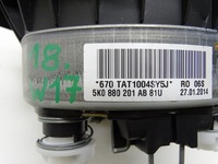 фото thumb №10, Подушка водителя подушка безопасности 5k0880201ab vw scirocco iii golf vi tiguan