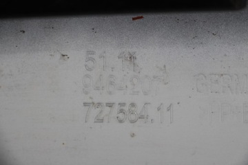 фото thumb №9, Bmw 5 g30 g31 рестайлинг lci люкс line бампер перед переднее + решётка 2020-2025