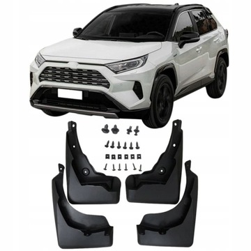 ЗАСЛОНКИ ДЛЯ TOYOTA RAV4 2019-2020 ПЕРЕДНИЕ ЗАДНИЕ