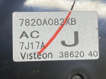 фото thumb №7, Mitsubishi lancer x 2008 панель кондиционера