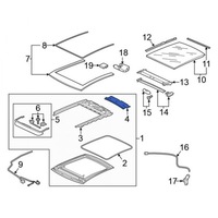 фото thumb №12, Vw arteon passat b8 молдинг панорамы 3g5877156