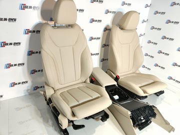 фото thumb №10, Bmw g20 обивка сиденья m набор canberra бежевый