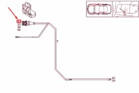 Купити Mb slk r170 headlamp омивач насос pin втулка housing a0055455426, фото thumb