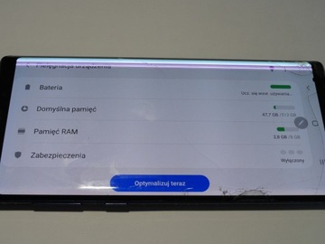 Płyta główna Samsung Note 9 N960 8/512GB Oryginał 100% Sprawna Gwarancja