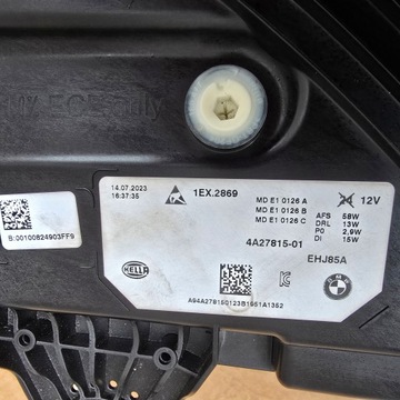 фото thumb №13, Bmw x1 u11 лампы левая правая перед полный led
