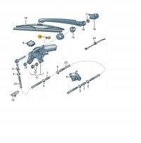 фото thumb №14, Насадка розпилювача скло задній audi a3 -2013,audi a4 -2012,