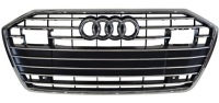 Купить Решётка  бампера audi a6 c8 4k0 s-line держатели acc 18-23 pdc решётка радиатора хром, фото thumb