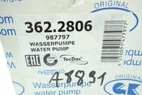 фото thumb №8, Насос wody kia ceed carens cerato sportage 2.0 crdi gk 987797 2510027400