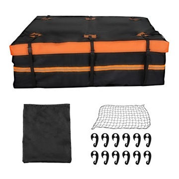 TORBA NA DACH SAMOCHODU WODOODPORNA TORBA NA BAGAŻ 125,8*99*43CM