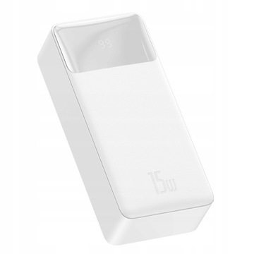 МОЩНЫЙ POWER BANK BASEUS 30000 мАч POWERBANK 15 Вт PD 3x USB USB-C TYPE-C 3A