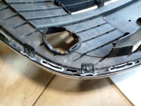 фото thumb №8, Решётка бампера toyota yaris iii '14-17 перед 53112-0d400 с хромированные элементы oryg.