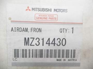 фото thumb №10, Защита бампера перед mitsubishi asx 2011- оригинальный номер mz314430
