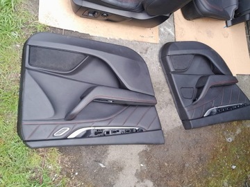 фото thumb №7, Комплект сидінь maserati levante червона nić