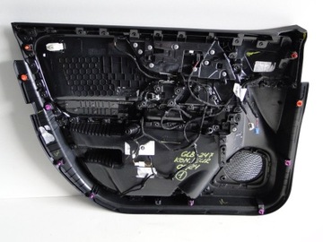 фото thumb №14, Mercedes glb x247 247 оббивка боковина двері передні праві червона nić