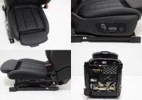 фото thumb №8, Bmw x4 g02 lci оббивка сидіння заднє сидіння шкіра czarna вентиляція обігрів