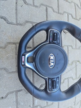 фото thumb №11, Sportage iv руль кожаный мульти с подогревом gt-line 15-18r оригинал европа