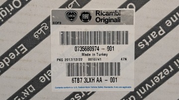 фото thumb №6, Оригінал кермо шкіра 735680974 fiat 500l 500x