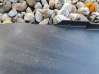 фото thumb №9, Mercedes slk r171 w171 захист поперечина поріг багажника задня a1716900041