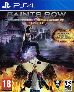 Saints Row IV: Re-Elected + Gat Out of Hell – первое издание (PS4)