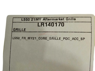 фото thumb №11, Оригинальная решётка решётка бампера acc pdc discovery sport l550 21- lr140170