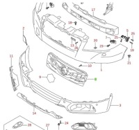 фото thumb №4, Решітка радіатора решітка радіатора хром pod радар suzuki sx4 s-cross