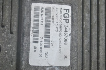 фото thumb №6, Компьютер блок управления двигателя opel corsa c 24467086se