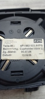фото thumb №5, Audi a6 c6 тримач na чашка