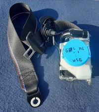 фото thumb №4, Bmw m2 usa m m-pakiet g87 g42 m-power pas натяжитель левый оригинал 2 заряды