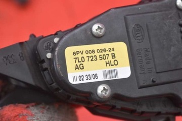 фото thumb №8, Потенціометр педаль газу eu 7l0723507b porsche cayenne s 1 i 7l 4.5 v8 340km