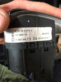 фото thumb №8, Перемикач світла mercedes w203 2035451304