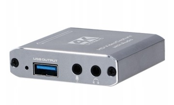 ВИДЕОГРАББЕР HDMI РЕГИСТРАТОР ИЗОБРАЖЕНИЙ USB 4K OBS КАРТА ПОТОКОВОГО ЗАХВАТА ПК