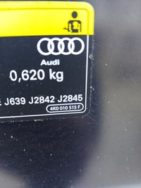 фото thumb №9, Капот кришка двигуна audi a6 vii c8 2018-2023 графітова org 4k0010515f