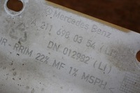 фото thumb №9, Накладки na пороги накладка mercedes e-klasa w211 колір 744 avantgarde