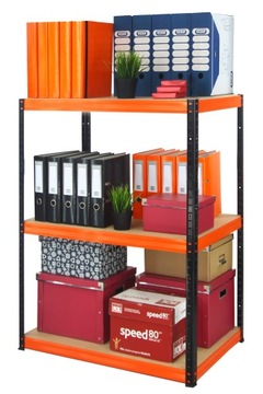 Металлический гаражный стеллаж HELIOS 106x90x40см 3Px350kg PL