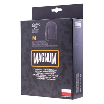 BIELIZNA MĘSKA TERMOAKTYWNA BLUZA KOSZULKA MAGNUM CAMO ODDYCHAJĄCA r. XL
