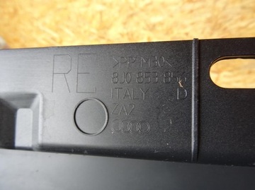 фото thumb №8, Audi tt 8j порог накладка пороговая правая s-line цвета 8j0853856d