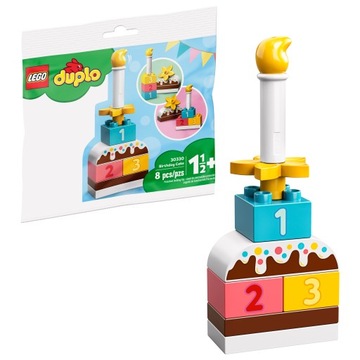 LEGO 30330 DUPLO — ТОРТ НА РОЖДЕНИЕ В ПОЛИБАКТЕ
