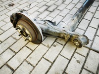 фото thumb №5, Kia carens iv 13-18 ось балка подвешивание зад комплектная демонтаж