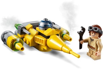 LEGO STAR WARS 75223 Naboo Starfighter Anakin Skywalker MICROFIGHTERS