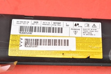 фото thumb №5, Подушка безопасности подушка безопасности дверь левых 99780309104 porsche 911 997 vi рестайлинг