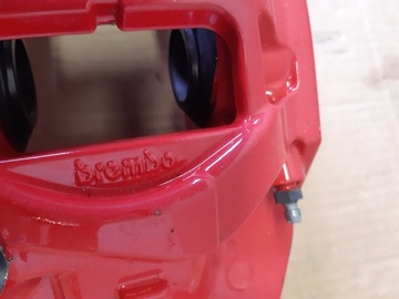 фото thumb №4, Суппорт тормозной перед porsche cayenne 9y