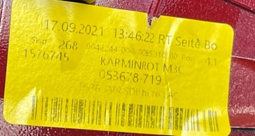 фото thumb №10, Porsche оригинальный номер 9y0854732d планка крыльев заднего p