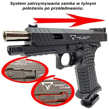Пистолет COMBAT MASTER для ASG BBs IMITATION AIRSOFT GUN 6 мм+ Щитки