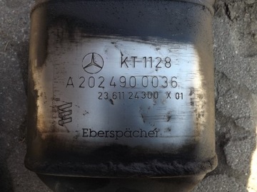 фото thumb №8, Mercedes c класс w203 катализатор kat пустой a2024900036 kt1128