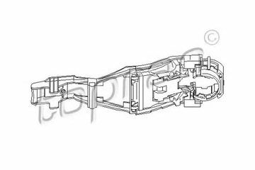 фото thumb №1, Ручка дверь vw p. /t. golf le каркас